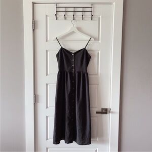HM Black Midi Dress
